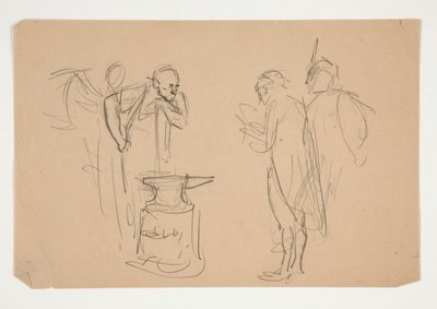 Illustration non identifiée pour Oliver Goldsmith - Edwin Austin Abbey