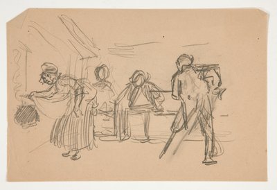 Illustration non identifiée pour Oliver Goldsmith - Edwin Austin Abbey