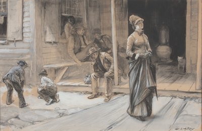 Avec fierté sur son front - Edwin Austin Abbey