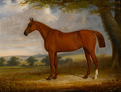 Chasseur de châtaignes dans un paysage, 1867 - Edwin Brown