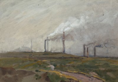Paysage du soir - Edwin Butler Bayliss
