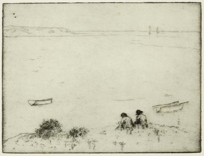 Esquisse au bord de la mer - Edwin Butler Bayliss