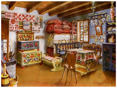Mobilier paysan austro-hongrois, 1911-1912 - Edwin Foley