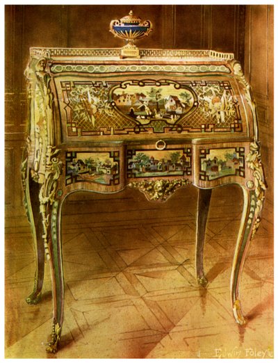 Escritoire à toilette, français, Victoria and Albert Museum, Londres, 1911-1912 - Edwin Foley