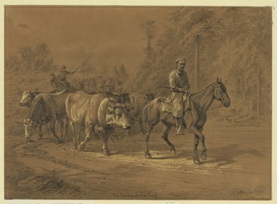 Le chef du troupeau - Edwin Forbes