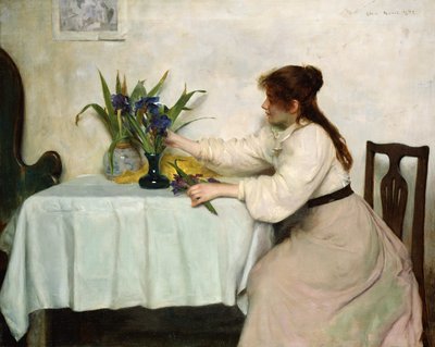 Arrangement des iris - Edwin Harris