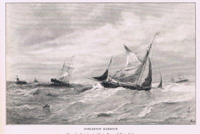 Port de Gorleston, du Magazine of Art 1893, Cassell and Company - Edwin Hayes