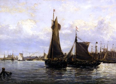 Port de Gorleston, 1878 - Edwin Hayes