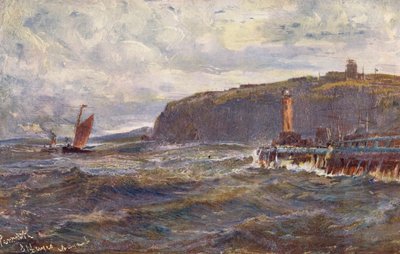 Penarth, entrée du port de Cardiff - Edwin Hayes