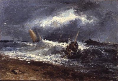 Scène de tempête - Edwin Hayes