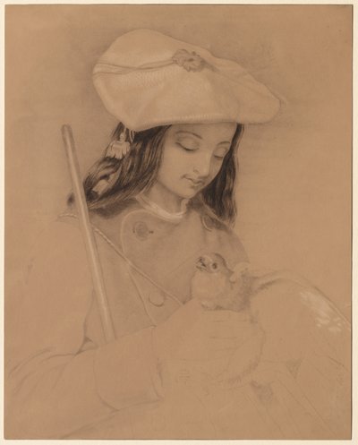 Jeune fille des Highlands - Edwin Landseer