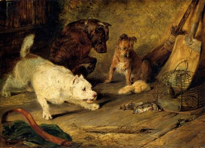 Attrapeurs de rats, 1821 - Edwin Henry Landseer