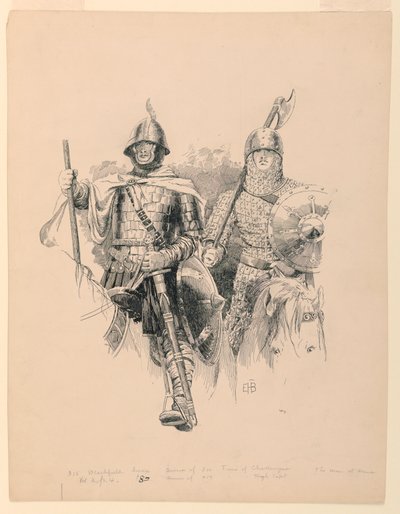 Armure de 800. Époque de Charlemagne - Edwin Howland Blashfield