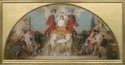 Étude pour Minnesota, Grenier du Monde - Edwin Howland Blashfield
