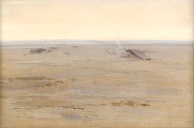 Camp dans le désert, 1914 - Edwin John Alexander