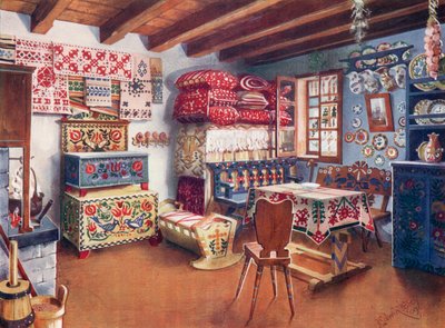 Mobilier paysan austro-hongrois - Edwin John Foley