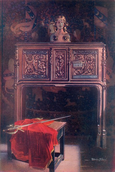 Dressoir en chêne sculpté--Louis XII - Edwin John Foley