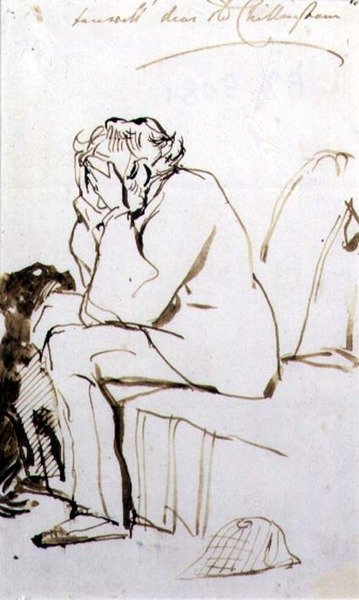 Adieu, Cher Vieux Chillingham - Edwin Landseer