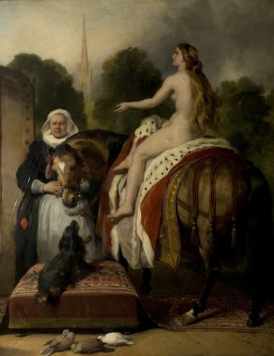Prière de Lady Godiva, c.1865 - Edwin Landseer