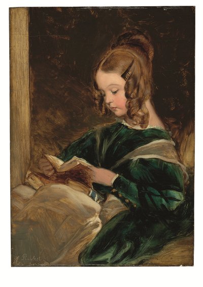 Étude de Rachel (Lady Rachel Russell) - Edwin Landseer