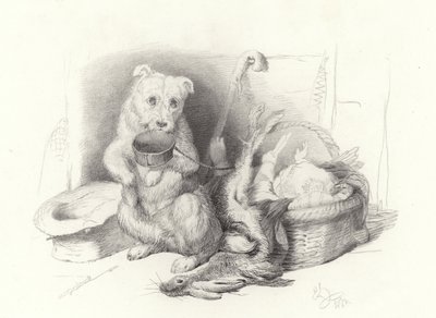 Le Mendiant - Edwin Landseer