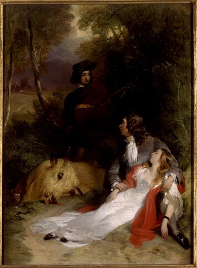 La fiancée de Lammermoor, vers 1830 - Edwin Landseer