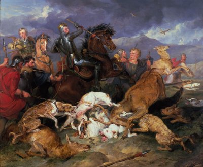 La chasse de Chevy Chase - Edwin Landseer