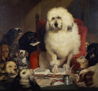 Procès par jury, ou Établissement de la loi, c.1840 - Edwin Landseer