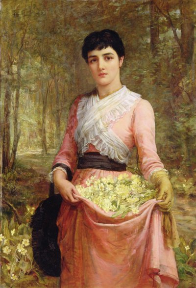 Les Filles de notre Empire. Angleterre : La Primevère - Edwin Longsden Long
