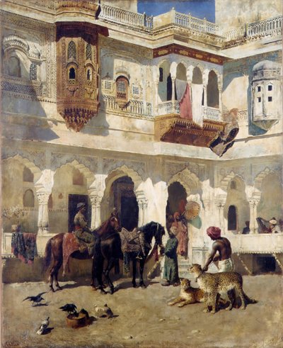 Le Rajah partant à la chasse - Edwin Lord Weeks