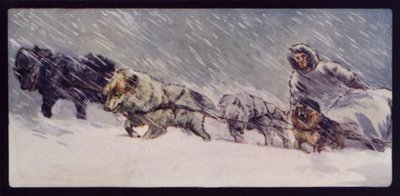 Une Équipe de Chiens de Traîneau Esquimaux - Edwin Noble