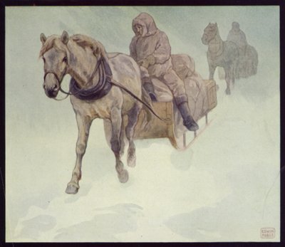 Poneys sibériens en Antarctique - Edwin Noble