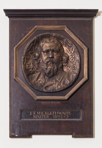 Médaille avec John T. Micklethwaite, c.1893 - Edwin Roscoe Mullins