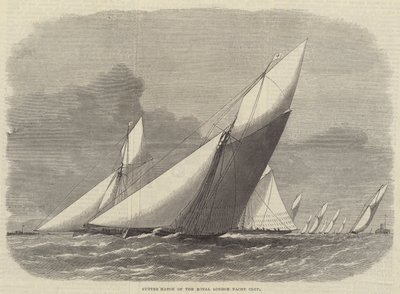 Course de cutters du Royal London Yacht Club - Edwin Weedon