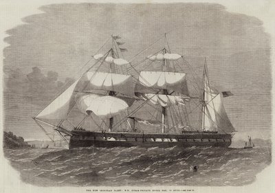 La nouvelle flotte blindée, HM Steam-Frigate Royal Oak, 32 canons - Edwin Weedon