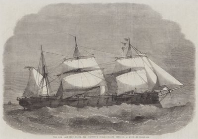 La nouvelle flotte blindée, la frégate à vapeur de Sa Majesté, 18 canons - Edwin Weedon