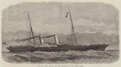 Le nouveau yacht Galatea, pour la Corporation de Trinity House - Edwin Weedon