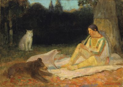 Le Joueur de Flûte - Edwin Willard Deming