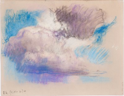Wolken, Seite aus Järnefelts Skizzenbuch - Eero Järnefelt