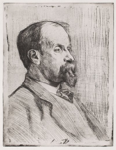 Portrait de Juhani Aho - Eero Järnefelt