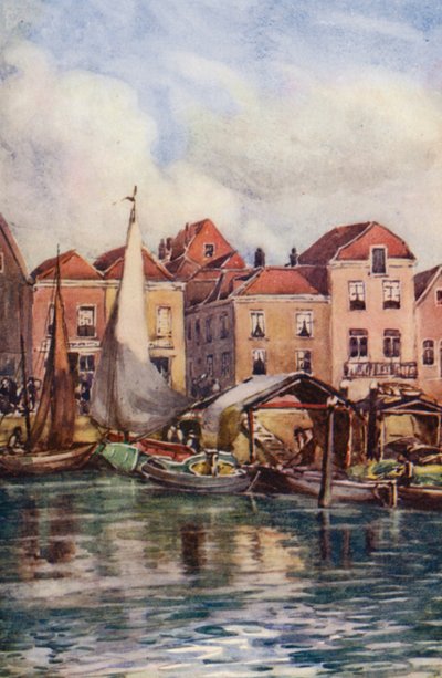 Le Rhin : Dordrecht, le marché aux poissons - Effie Jardine