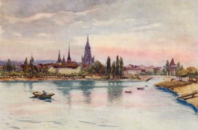 Le Rhin : Constance, depuis le lac - Effie Jardine