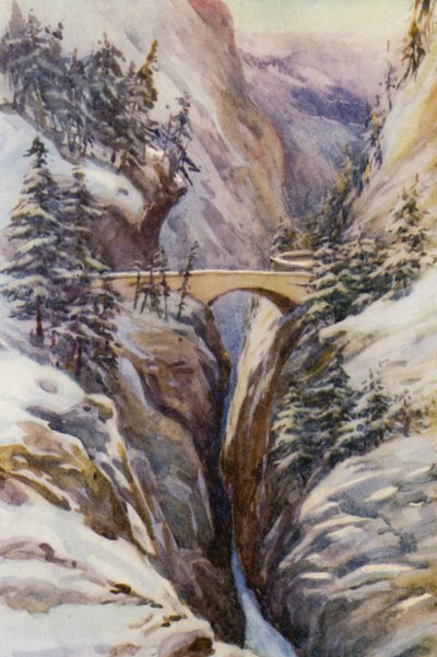 Le Rhin : La gorge de la Via Mala - Effie Jardine