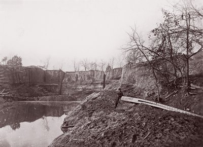 Canal de Dutch Gap, 1865 - Egbert Guy Fowx