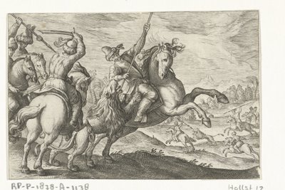 Chasse aux lions - Egbert Jansz.