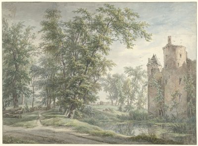 Ruine de la maison De Haer - Egbert van Drielst