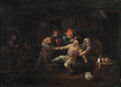 La visite du chirurgien - Egbert van II The Younger Heemskerk