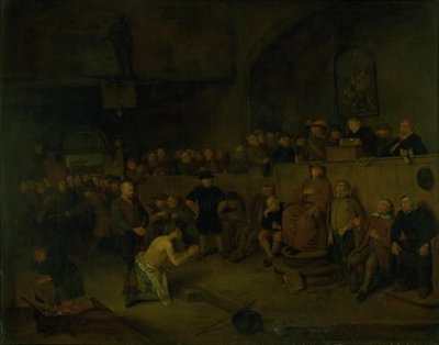 Un procès - Egbert van I Heemskerck