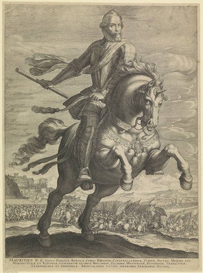 Portrait équestre de Maurice, prince d