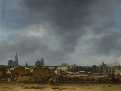 Vue de Delft après l